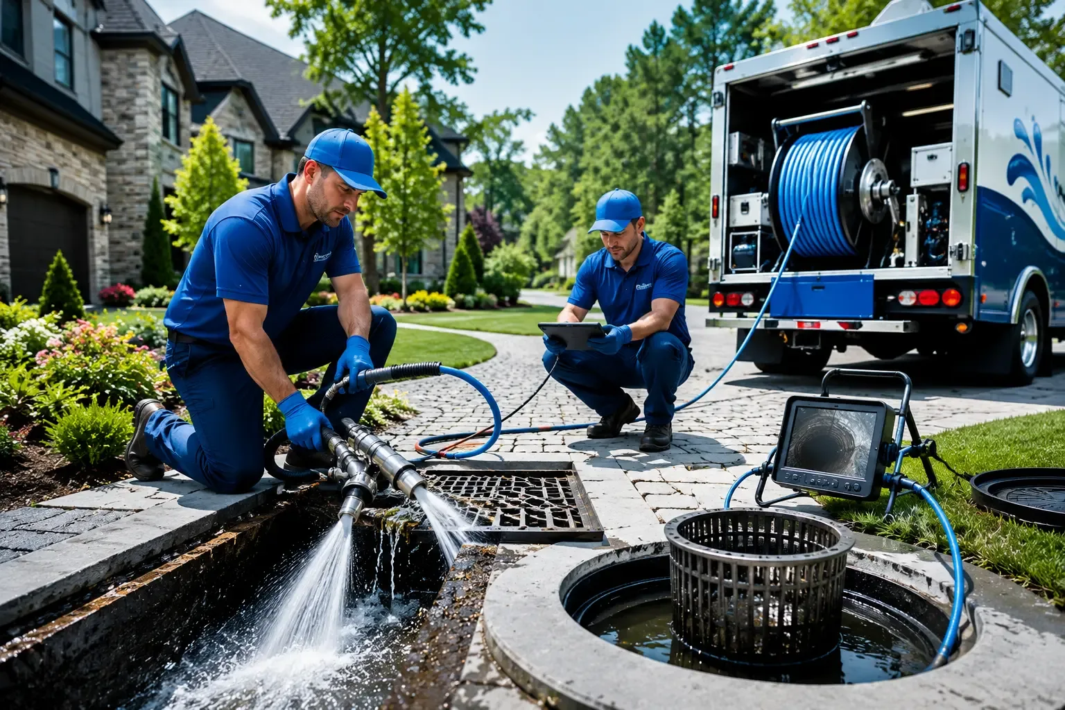 Local outdoor drain cleaning professionals in Danforth, IL